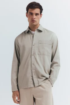 Sale Springfield Surchemise en tencel surdimensionnée
