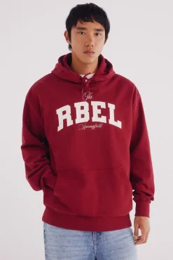 Best Springfield Sweat à capuche Rbel rouge