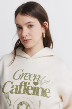 Outlet Springfield Sweat-shirt &agrave; capuche marron