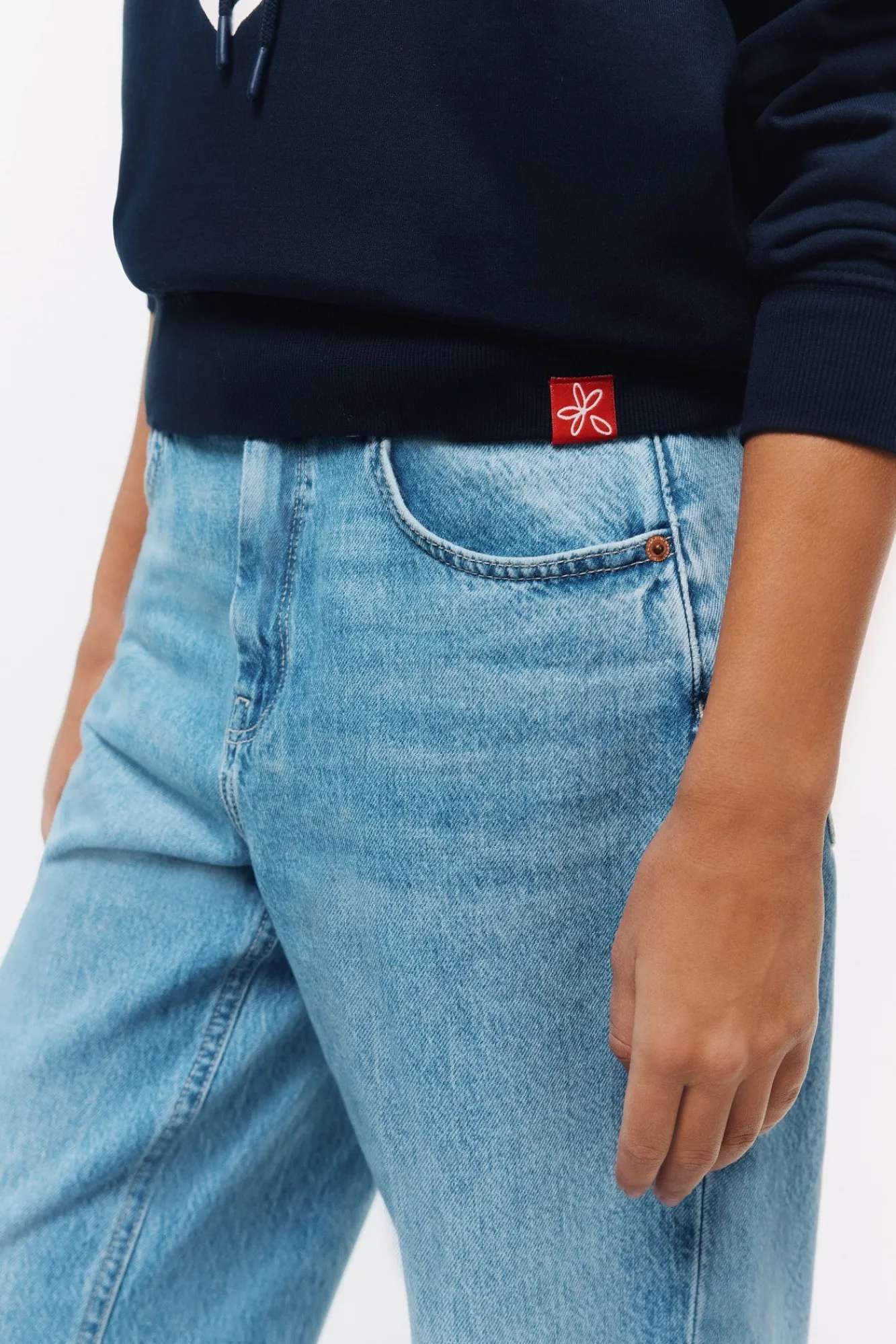 Clearance Springfield Sweat-shirt à deux fleurs noir