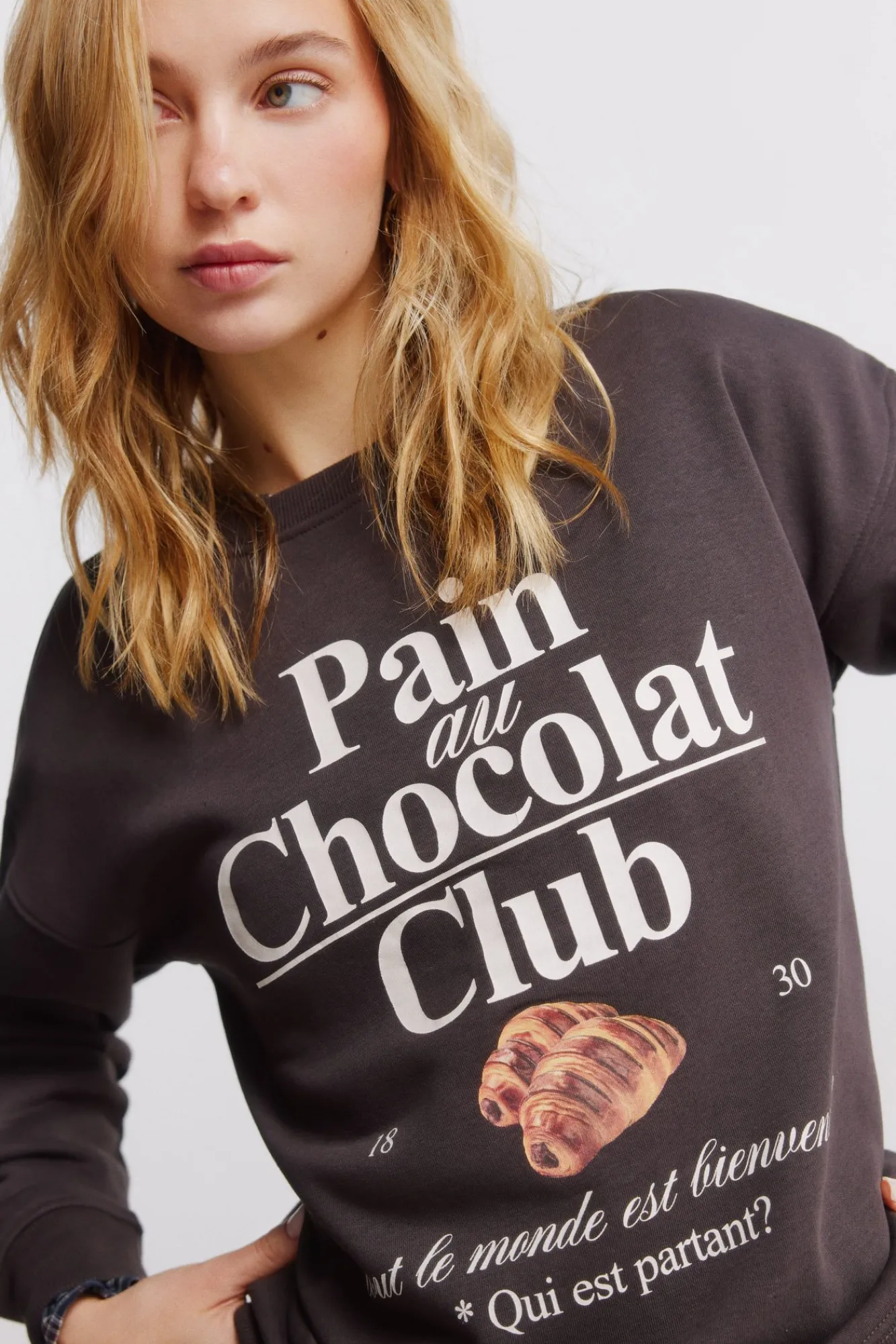 Outlet Springfield Sweat-shirt Café bohème nude