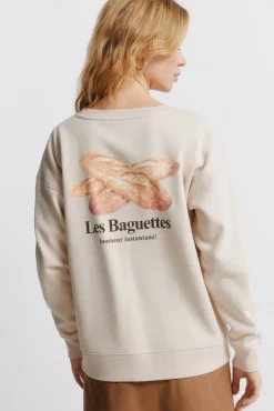 Clearance Springfield Sweat-shirt Caf&eacute; boheme marron