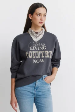 Springfield sweat-shirt « Country » gris