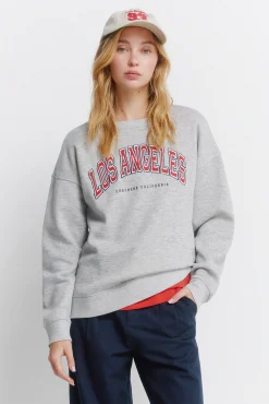 Online Springfield Sweat-shirt " Los Angeles" gris