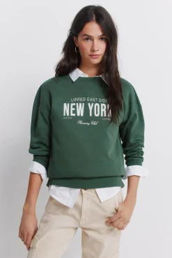 Outlet Springfield Sweat-shirt " New York" vert