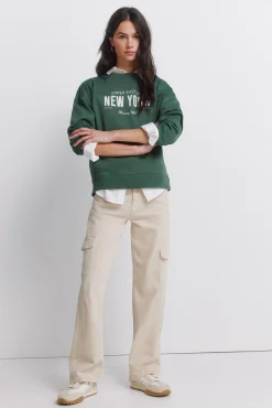 Outlet Springfield Sweat-shirt " New York" vert