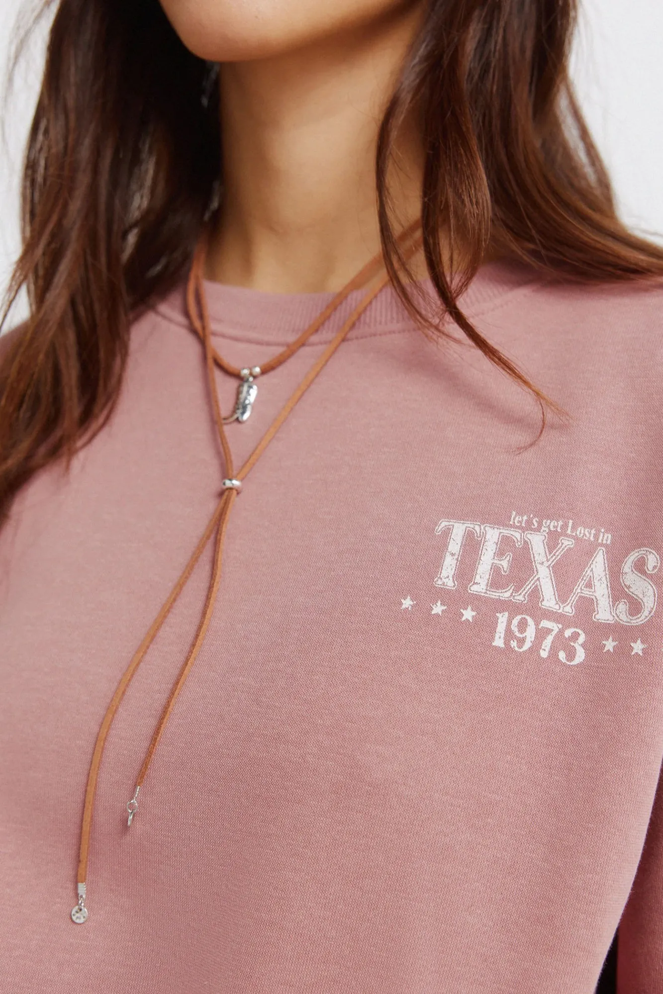 New Springfield Sweat-shirt "Texas" rose