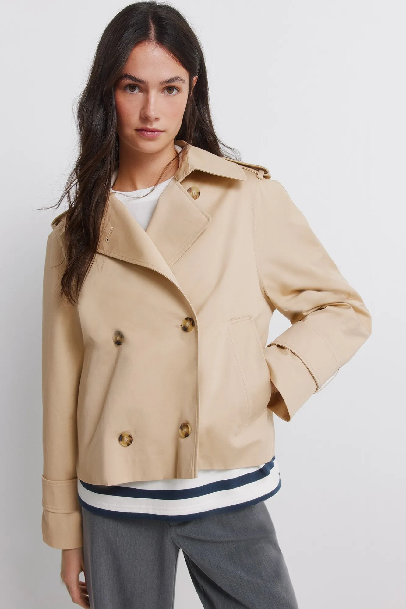 Best Springfield Trench court bleu