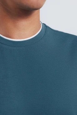 Clearance Springfield T-shirt &agrave; double tissage tissu