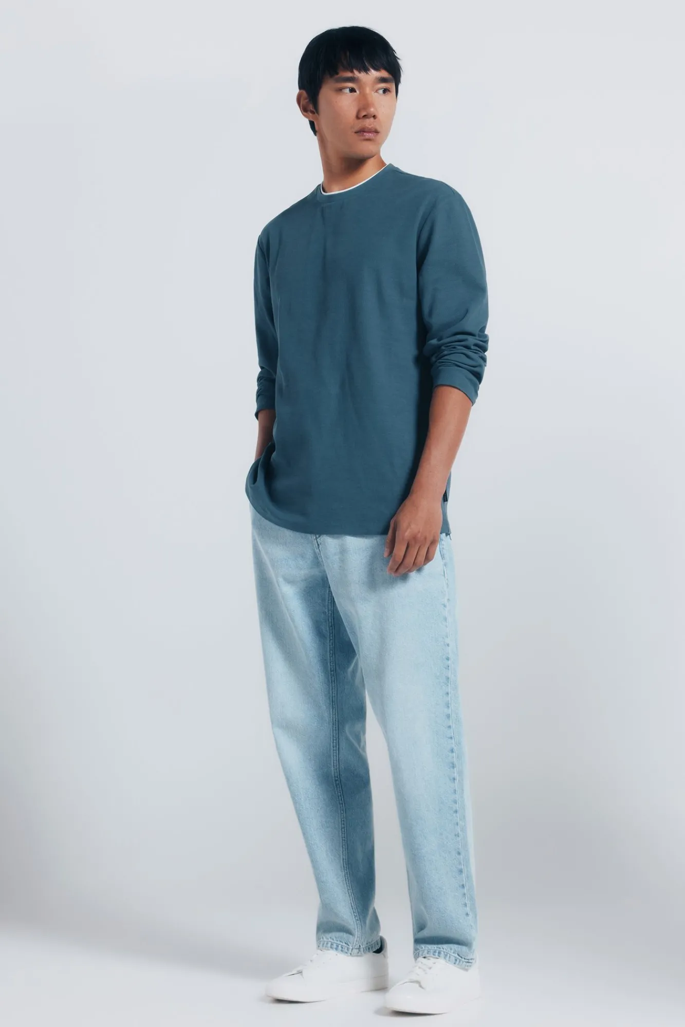Clearance Springfield T-shirt à double tissage tissu
