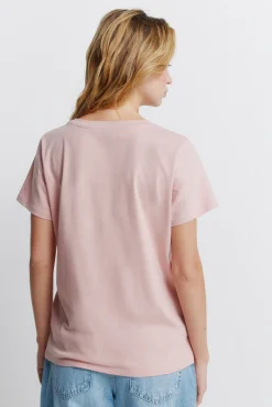 Clearance Springfield T-shirt &agrave; manches courtes rose