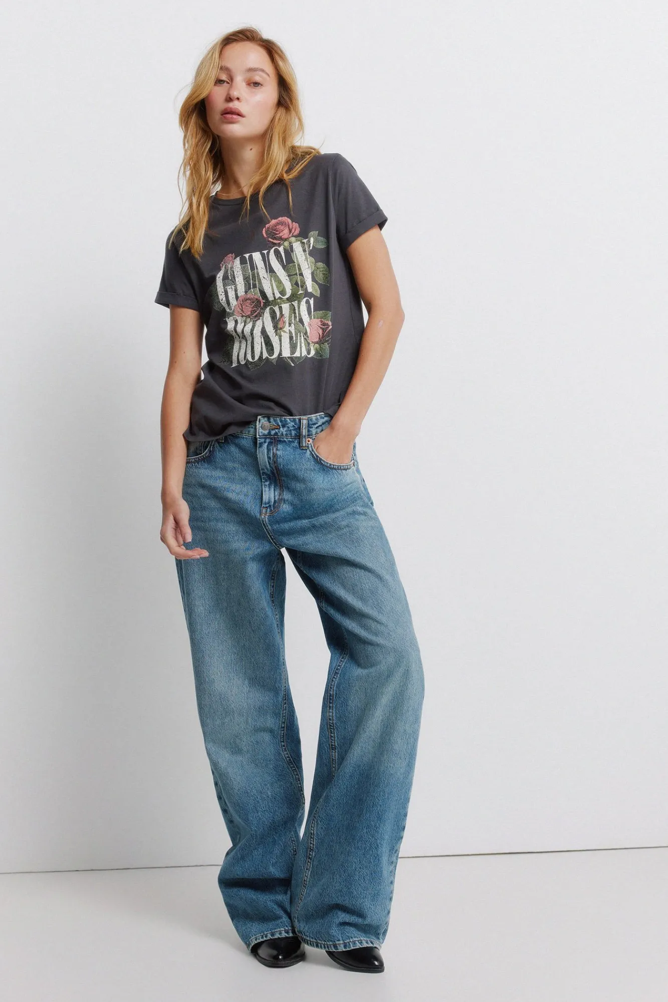 Clearance Springfield T-shirt à manches courtes gris