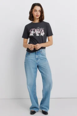 Clearance Springfield T-shirt &agrave; manches courtes Disney gris