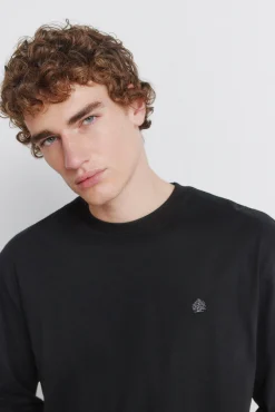 Outlet Springfield T-shirt &agrave; manches longues en carbone