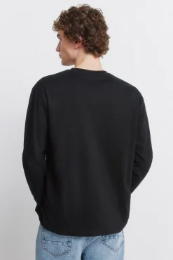 Outlet Springfield T-shirt à manches longues en carbone