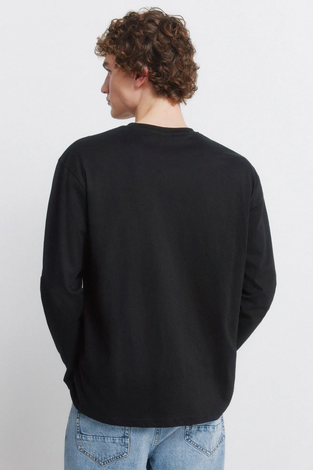 Outlet Springfield T-shirt à manches longues en carbone