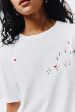 Best Springfield T-shirt basique blanc