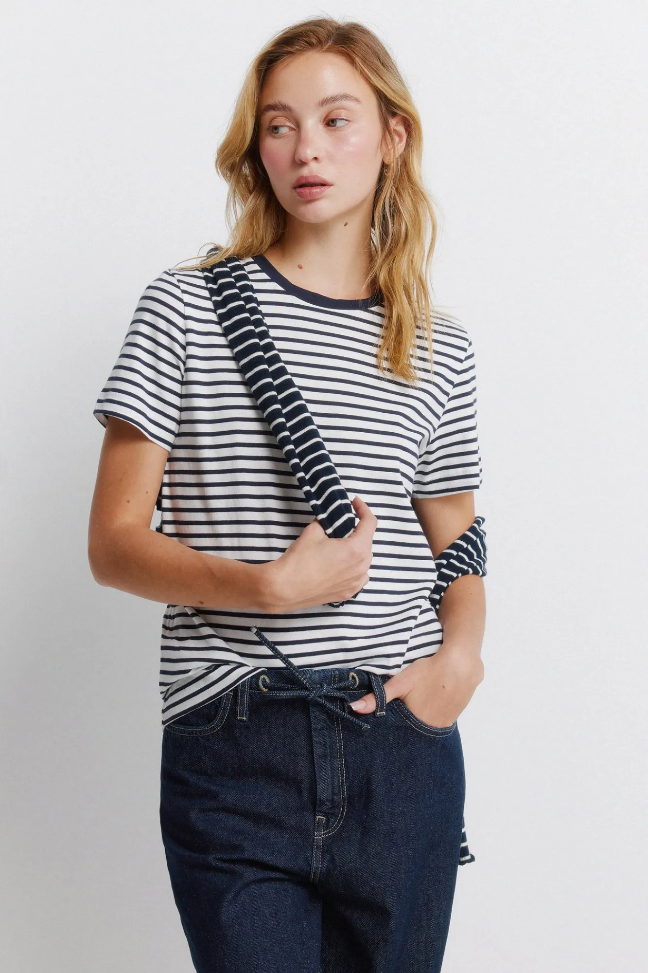 Sale Springfield T-shirt basique à manches courtes