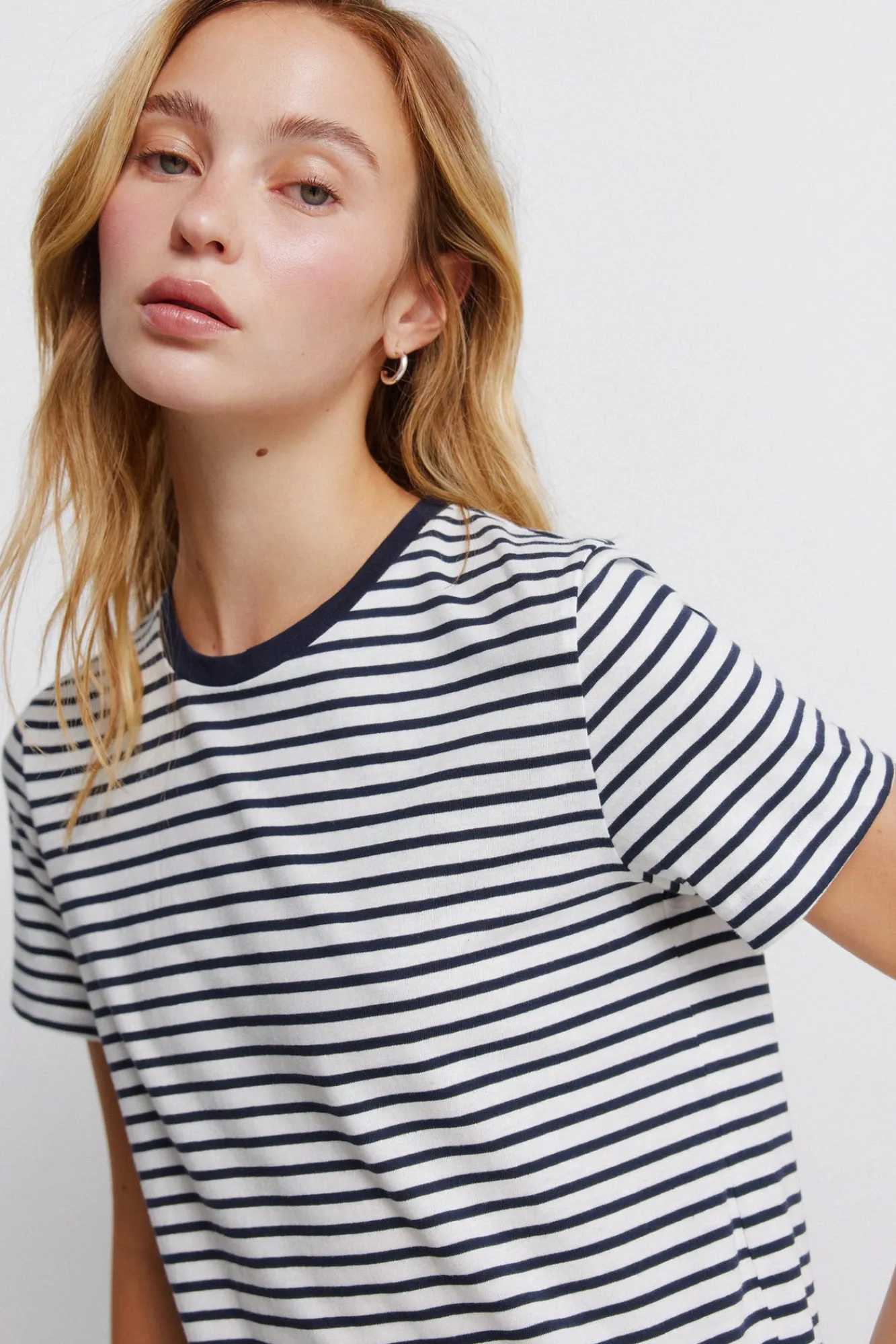 Sale Springfield T-shirt basique à manches courtes