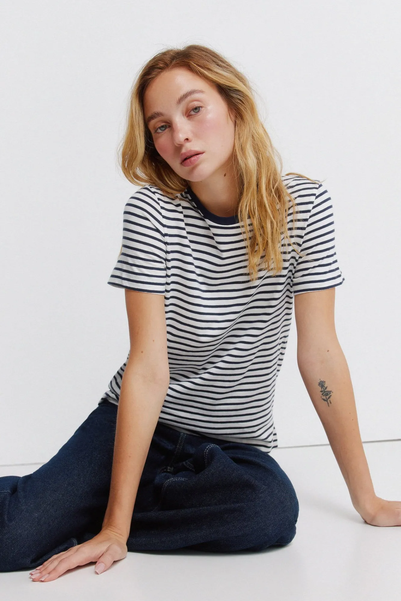 Sale Springfield T-shirt basique à manches courtes