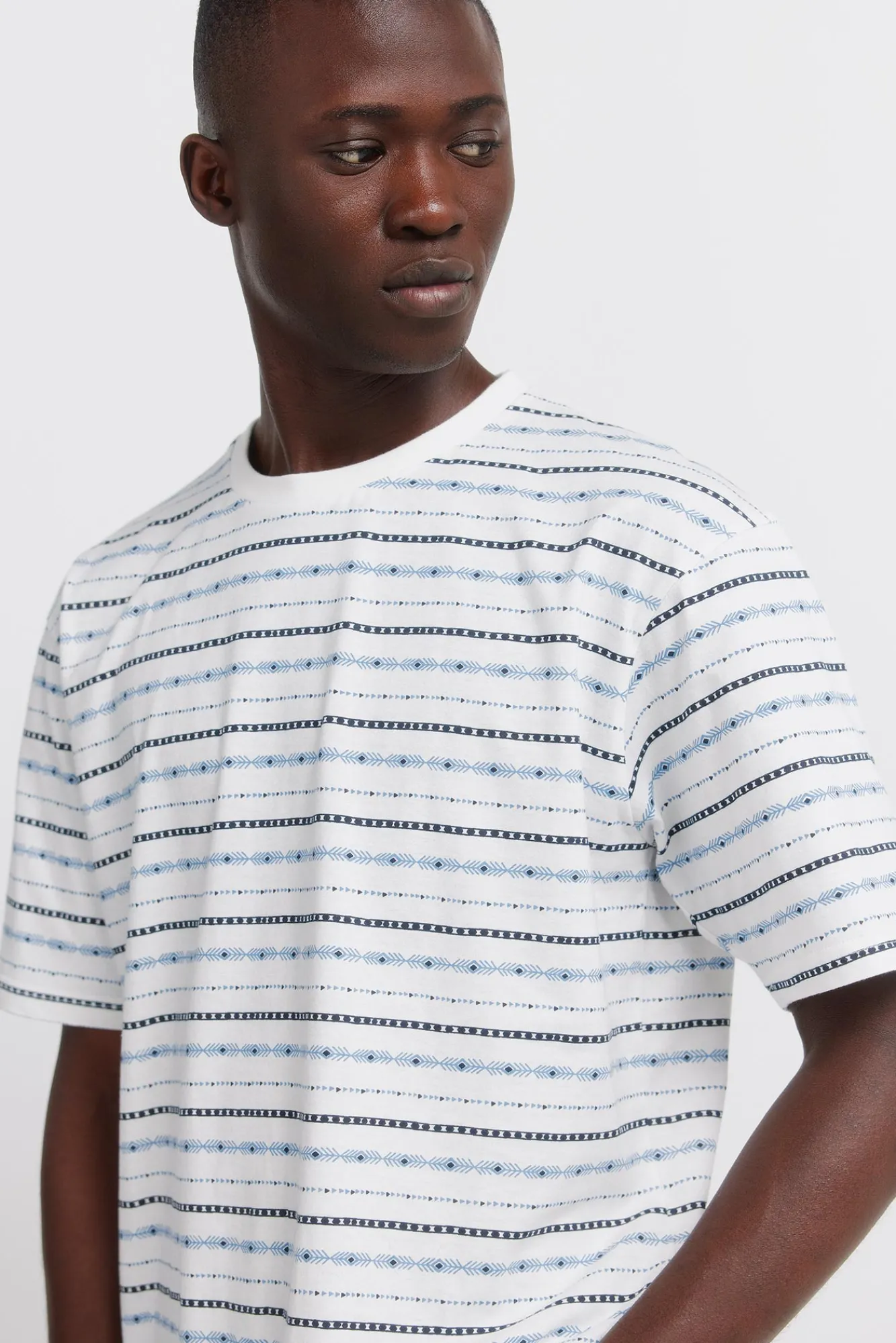Outlet Springfield T-shirt basique Aop
