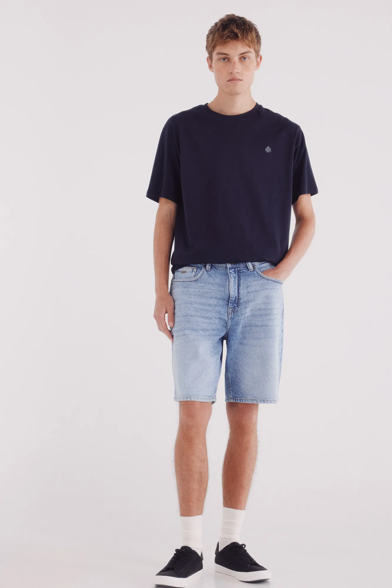 Hot Springfield T-shirt basique col rond