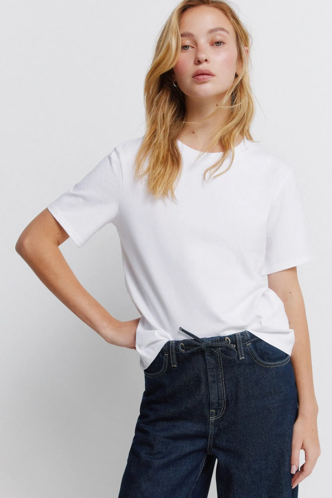 Best Springfield T-shirt basique en coton