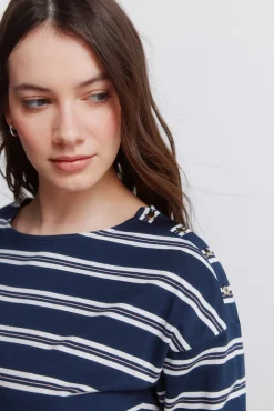 Clearance Springfield T-shirt boutons &agrave; l'&eacute;paule