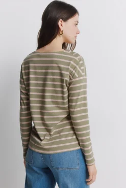 Clearance Springfield T-shirt boutons à l'épaule