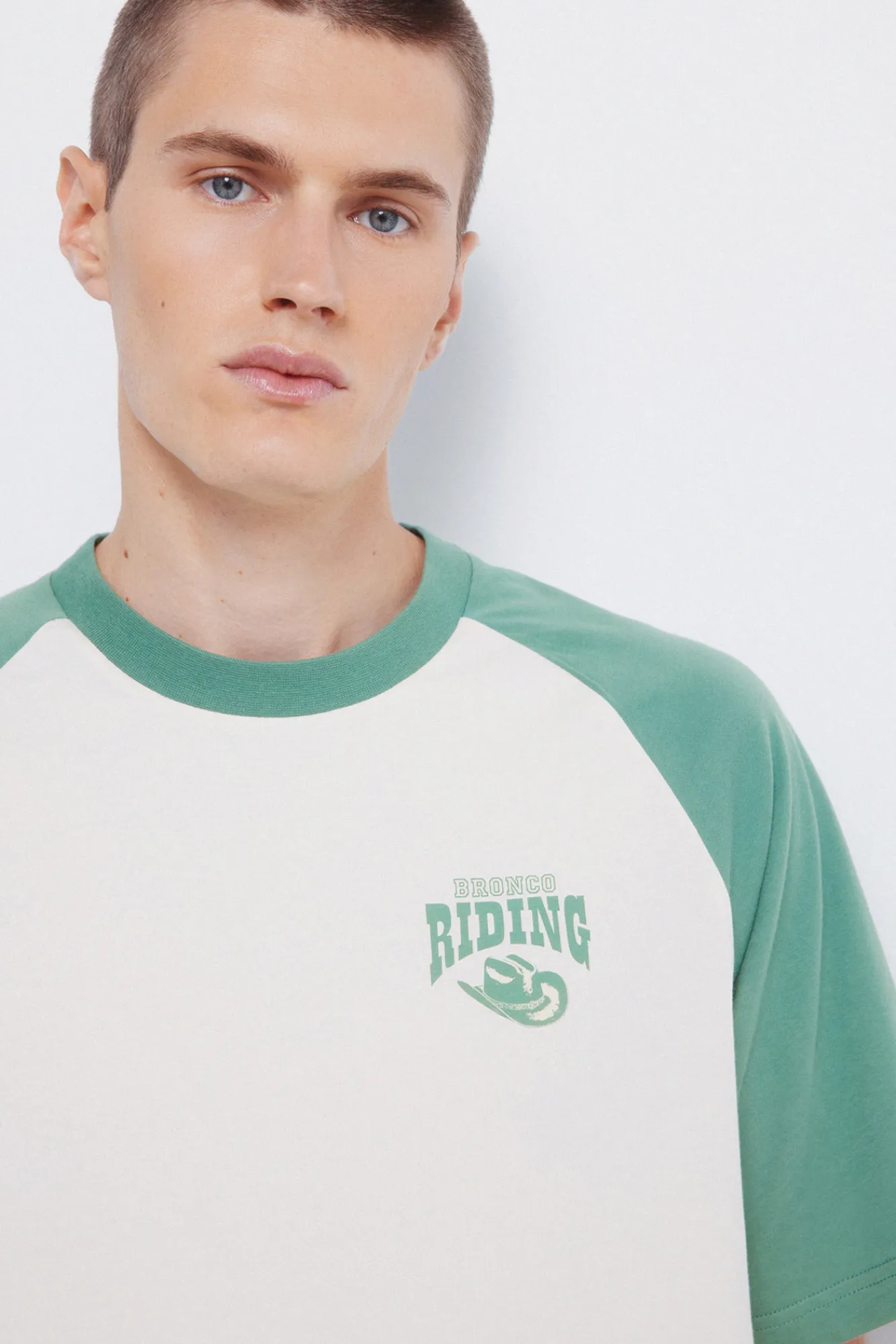 New Springfield T-shirt Bronco Riding vert