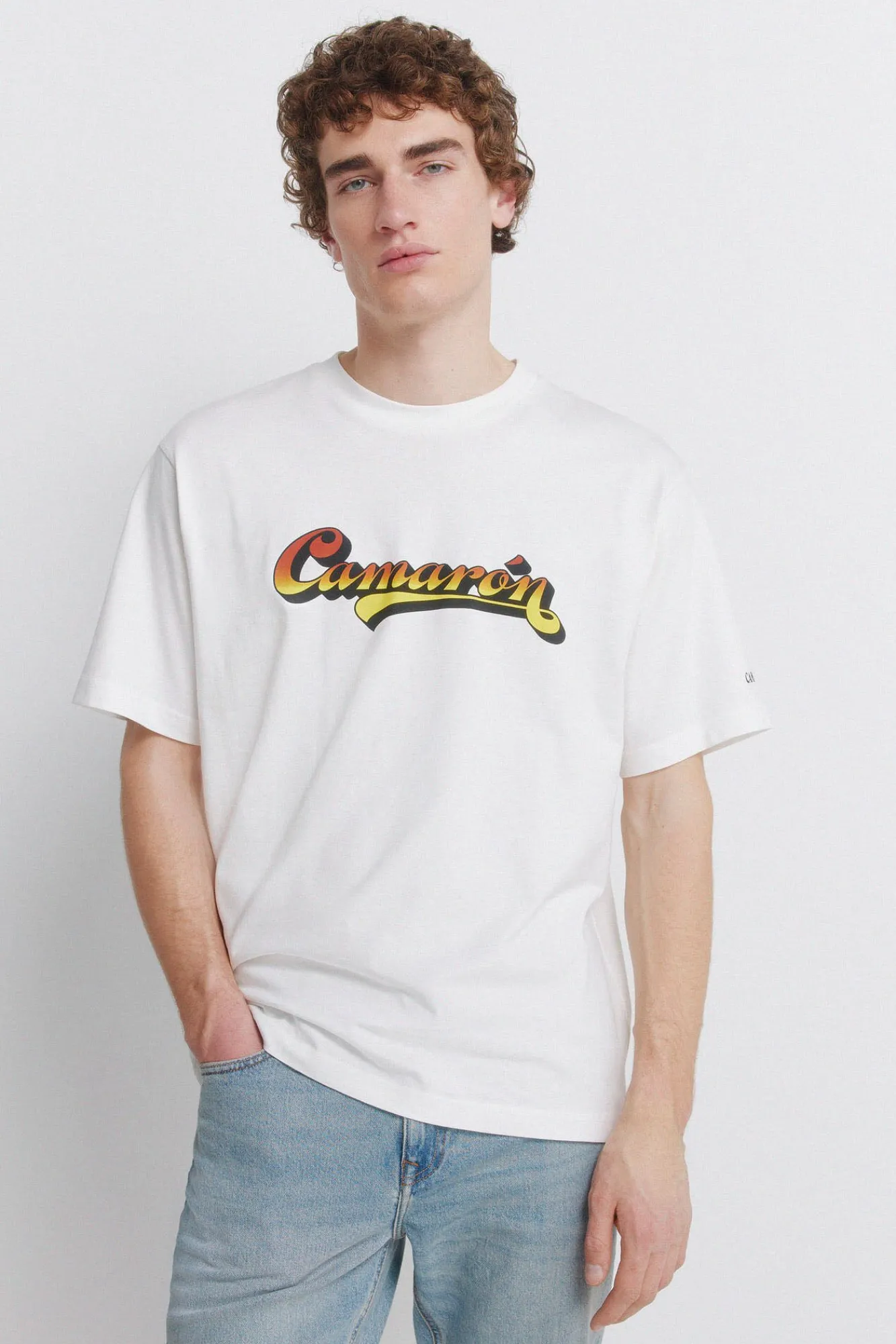 Discount Springfield T-shirt Camarón de la Isla beige