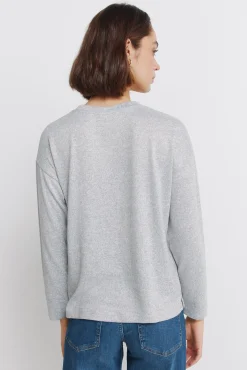 Outlet Springfield T-shirt clouté sur le devant