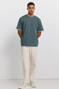 Outlet Springfield T-shirt col double