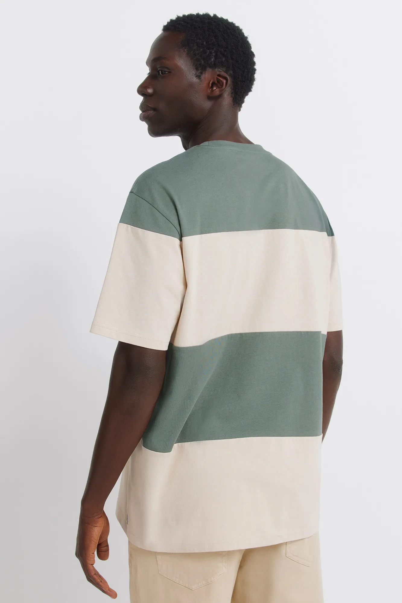 Discount Springfield T-shirt color block