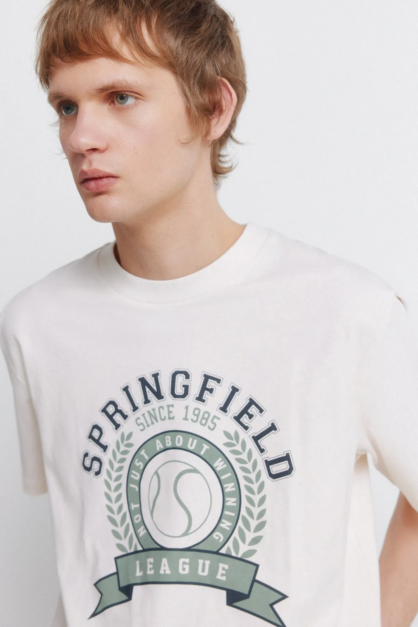 Sale Springfield T-shirt de sport à logo