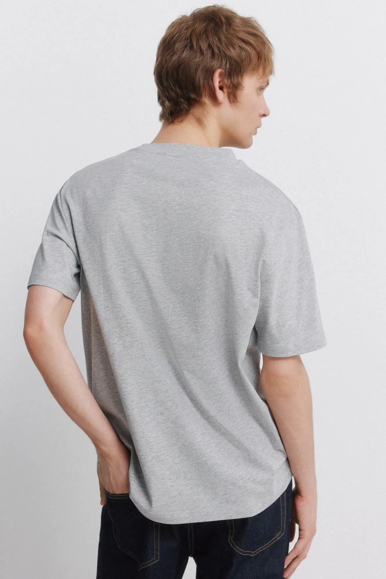 New Springfield T-shirt de sport à logo gris