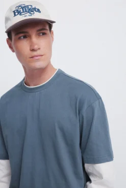 Hot Springfield T-shirt double &agrave; manche longues