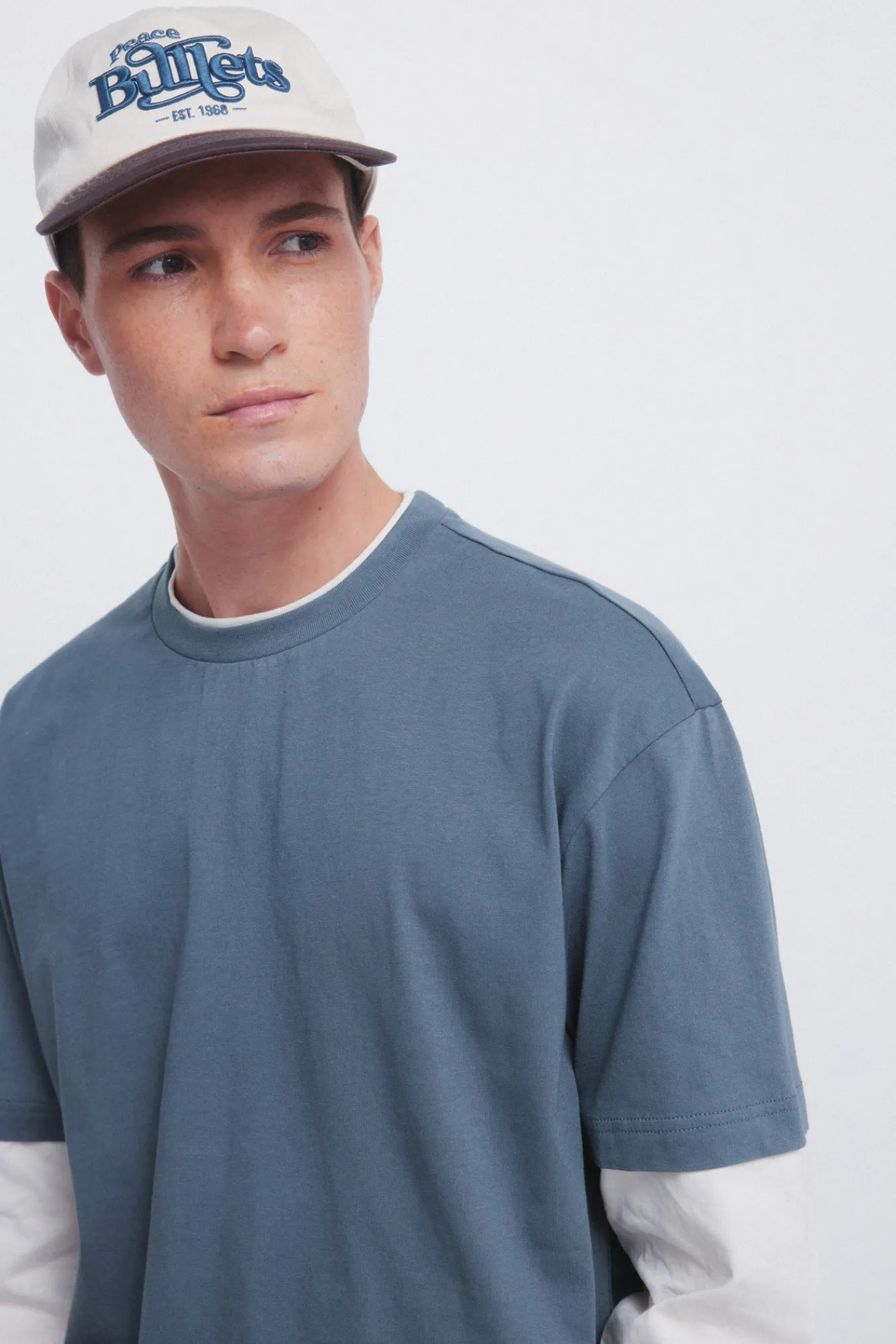 Hot Springfield T-shirt double à manche longues