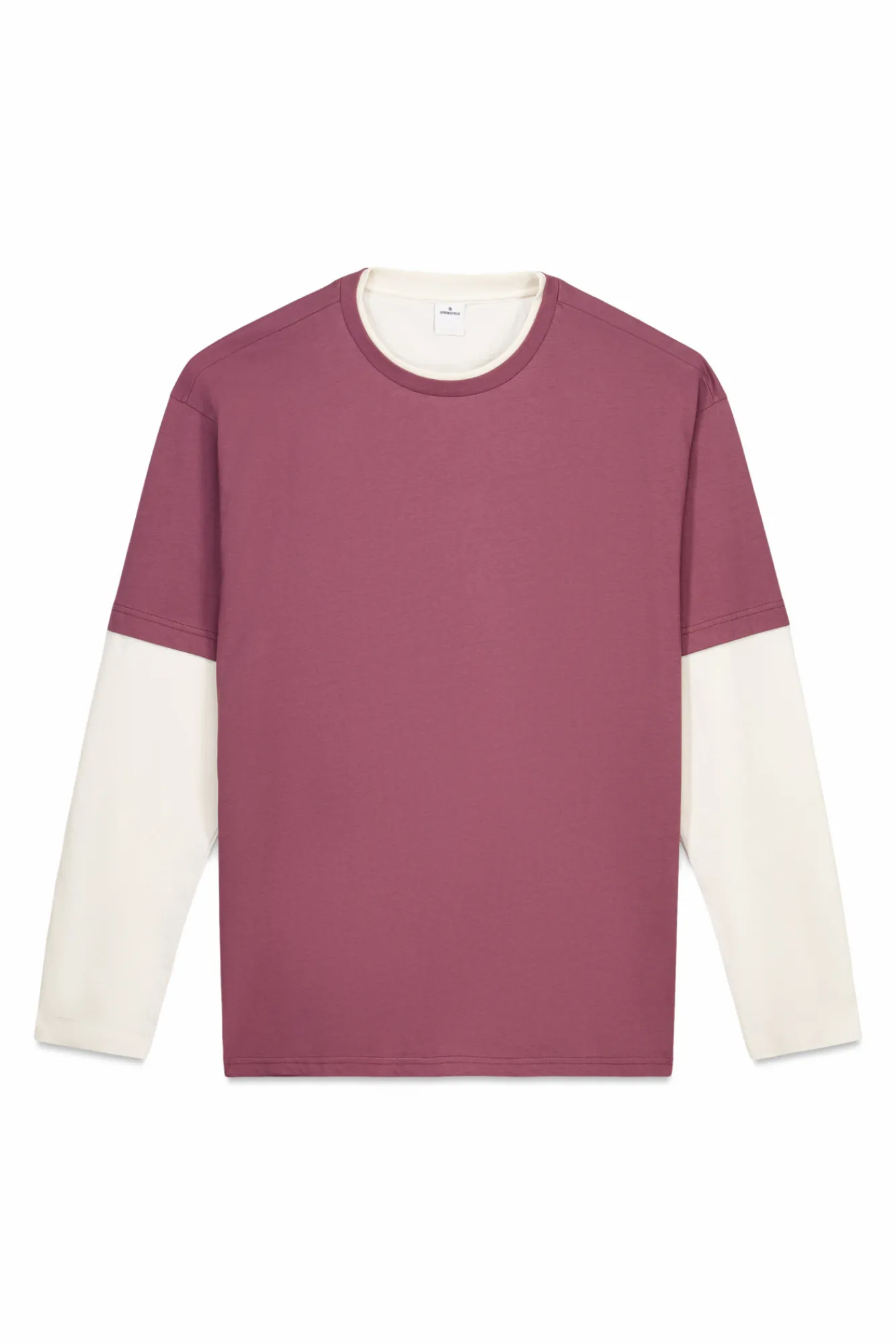 Hot Springfield T-shirt double à manche longues