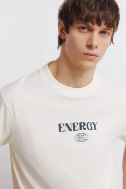 Hot Springfield T-shirt énergique blanc