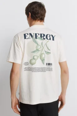 Hot Springfield T-shirt énergique blanc