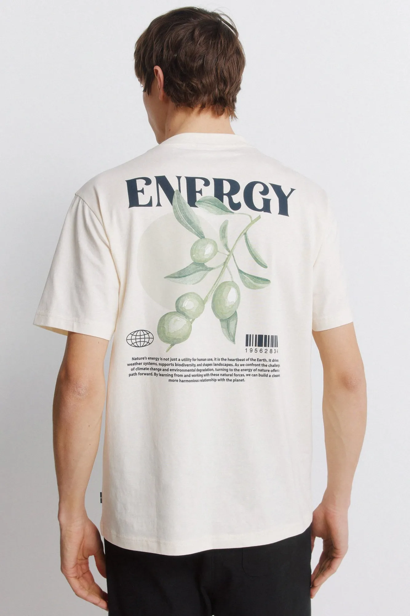 Hot Springfield T-shirt énergique blanc