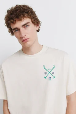 New Springfield T-shirt Mickey blanc