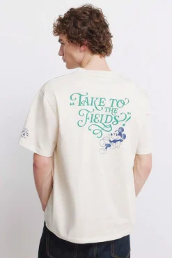 New Springfield T-shirt Mickey blanc