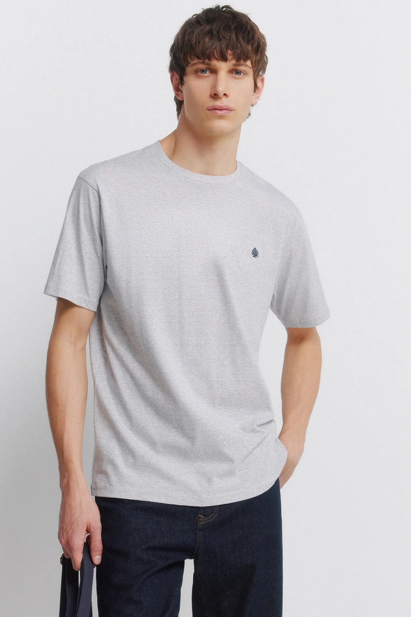 New Springfield T-shirt micro rayure