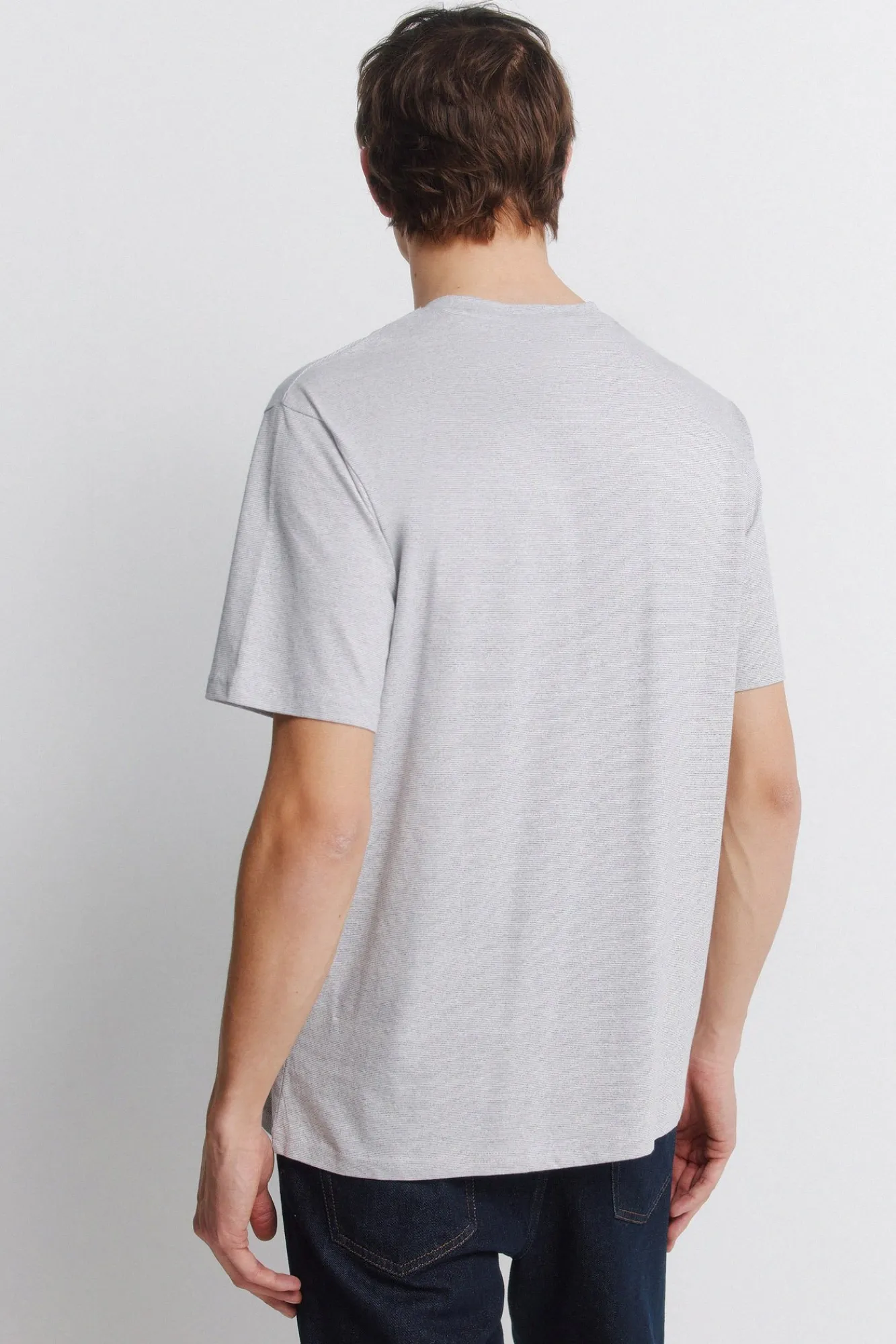 New Springfield T-shirt micro rayure