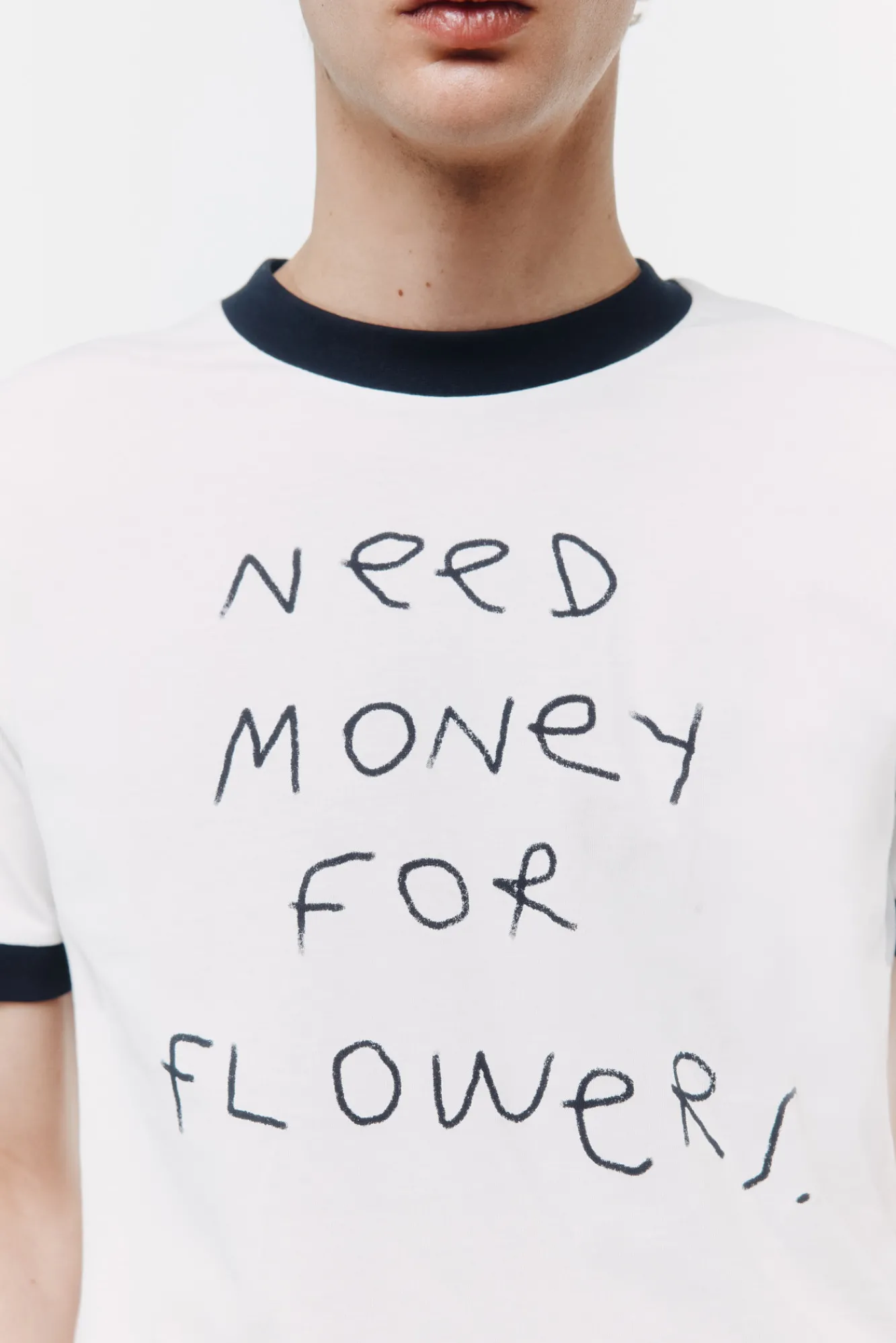 Best Springfield T-Shirt Need Money For Flowers beige