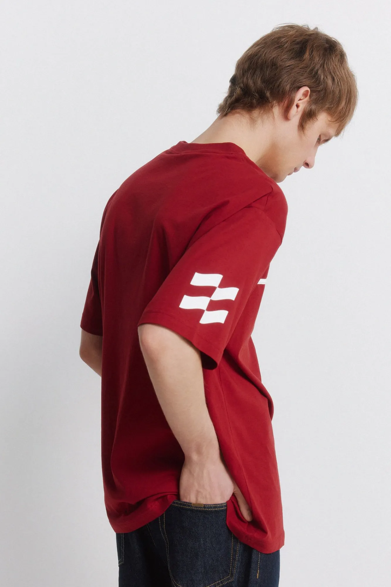 Outlet Springfield T-shirt new age rouge