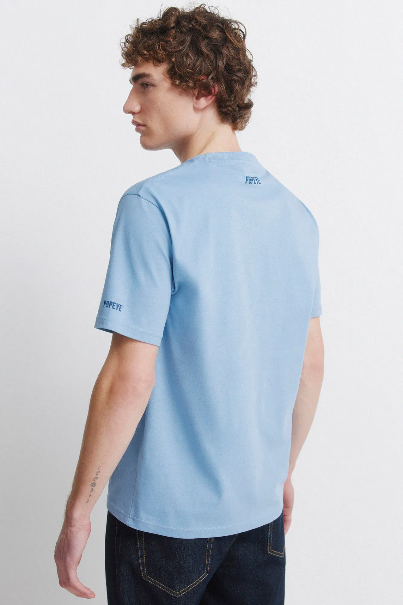 Sale Springfield T-shirt Popeye bleu