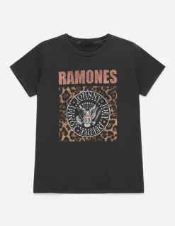 Online Springfield T-shirt "Ramones" gris